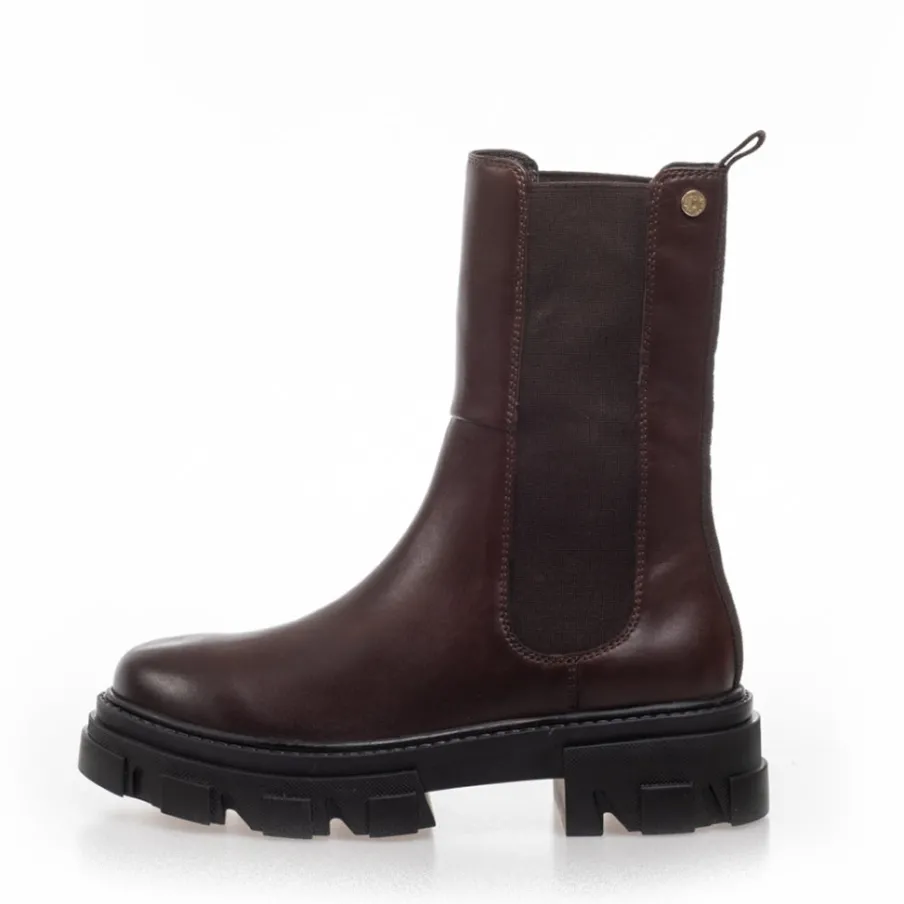 Copenhagen Shoes Chelsea Boots|Ankelstøvler^PENNY GIRL - Dark Brown (black Outsole) Pennygirl boot dark brown black outsole