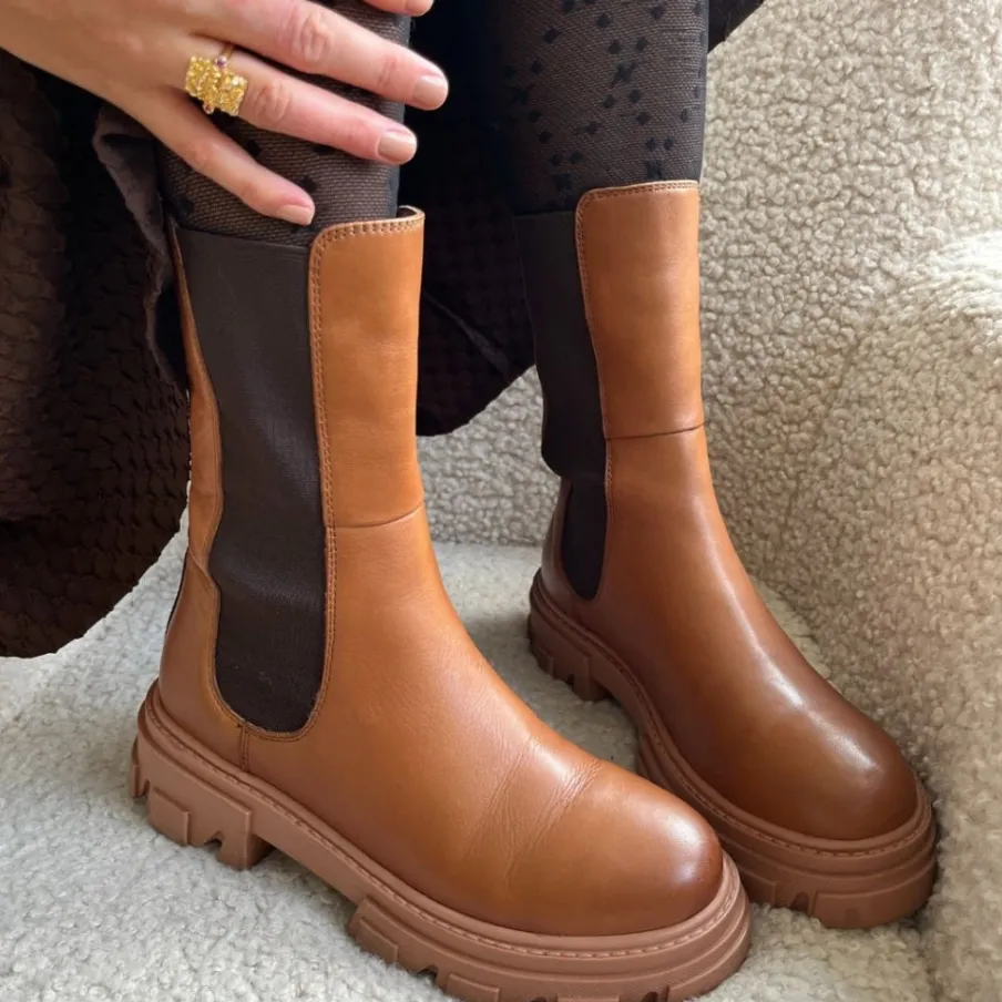 Copenhagen Shoes Chelsea Boots|Ankelstøvler^PENNY GIRL - Light Brown Pennygirl boot light brown