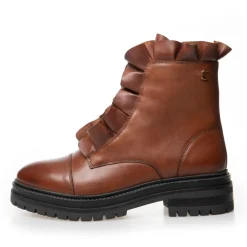 Copenhagen Shoes Ankelstøvler^PRETTY - COGNAC Prettyboots cognac