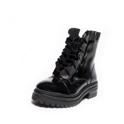 Copenhagen Shoes Ankelstøvler^PRETTY ALL PATENT Copenhagenshoes By Josefine Valentin - Black Patent Prettyall patent copenhagenshoes by josefine valentin boot black patent