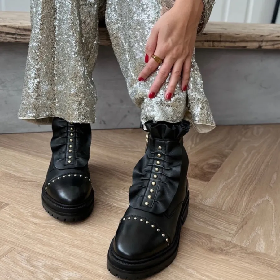 Copenhagen Shoes Ankelstøvler^PRETTY LOVE - BLACK Prettylove boot black