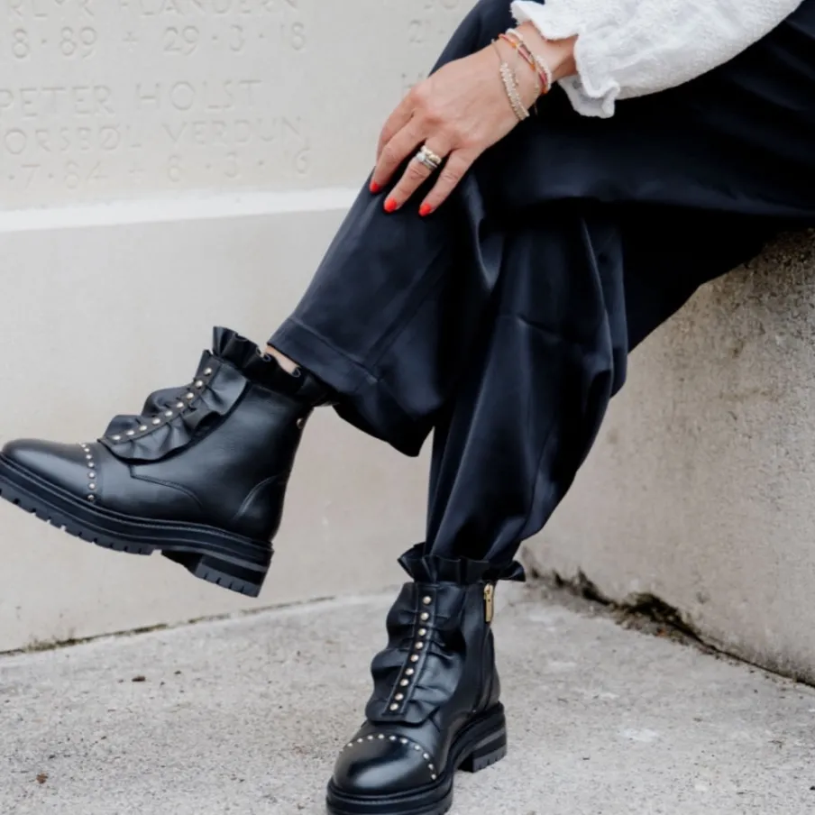 Copenhagen Shoes Ankelstøvler^PRETTY LOVE - BLACK Prettylove boot black