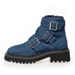 Copenhagen Shoes Ankelstøvler^RELEASED - DENIM Releasedboot denim