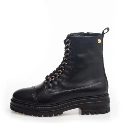 Copenhagen Shoes Ankelstøvler^ROCK STUDS - BLACK/GOLD Rockstuds boot black gold