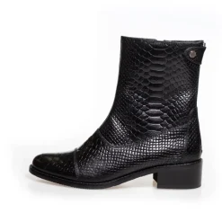 Copenhagen Shoes Ankelstøvler^SHE Crocco - Black Shecrocco boot black