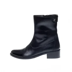 Copenhagen Shoes Ankelstøvler^SHE PATENT 21 - Black Shepatent 21 boot black