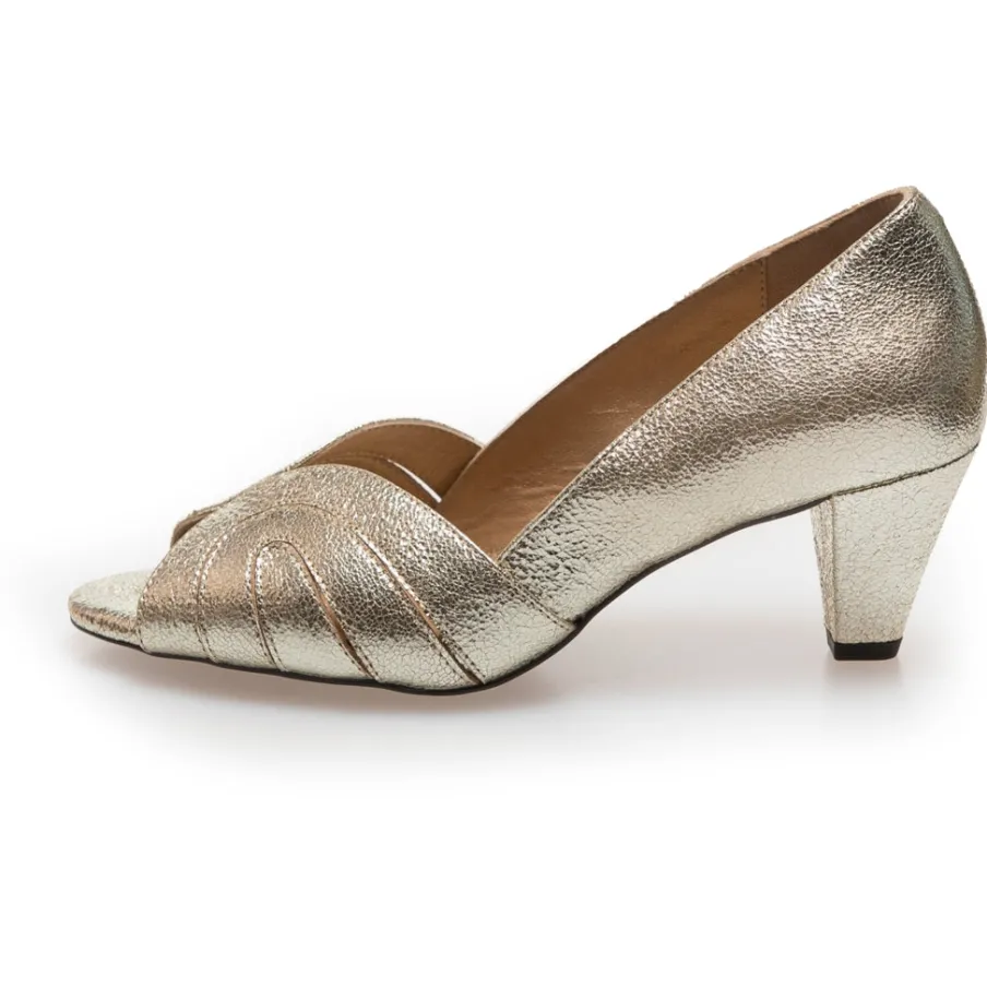 Copenhagen Shoes Stiletter|Sandaler Med Hæl^SOUL GIRL - Gold