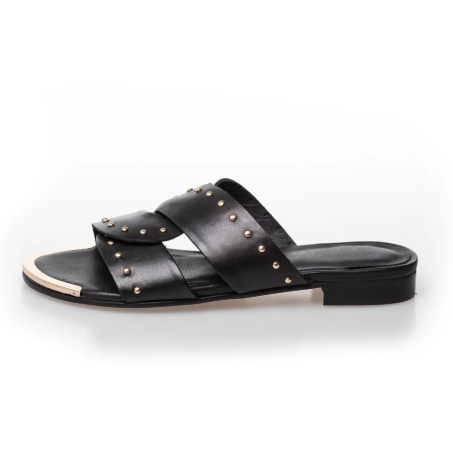 Copenhagen Shoes Flade Sandaler^SPRING TIME 22 - Black
