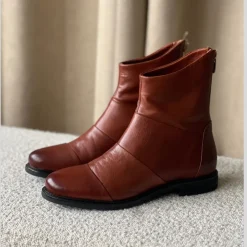 Copenhagen Shoes Ankelstøvler^STEPHANIE - COGNAC Stephanieboot cognac