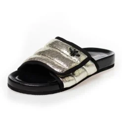 Copenhagen Shoes Flade Sandaler^STORIES - METAL - GOLD/BLACK Gold black