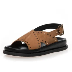 Copenhagen Shoes Flade Sandaler^STRONGER STUDS - Safari