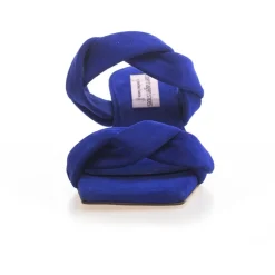 Copenhagen Shoes Sandaler Med Hæl^SUNSHINE - ROYAL BLUE SUEDE Sunshinesandal royal blue suede