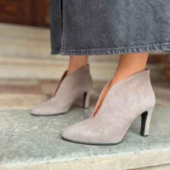 Copenhagen Shoes Støvler Med Hæl|Ankelstøvler^SUS - BEIGE (TOPO) Susheels beige topo