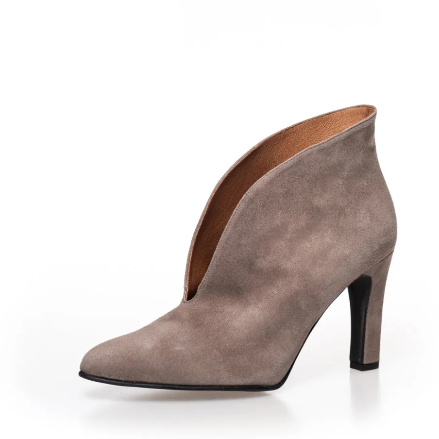 Copenhagen Shoes Støvler Med Hæl|Ankelstøvler^SUS - BEIGE (TOPO) Susheels beige topo