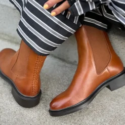 Copenhagen Shoes Chelsea Boots|Ankelstøvler^THE CITY LIFE - COGNAC Thecity life stoevler cognac