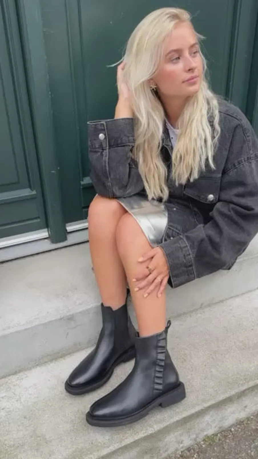 Copenhagen Shoes Ankelstøvler^THE FASHION VIBE - BLACK Thefashion vibe stoevler black