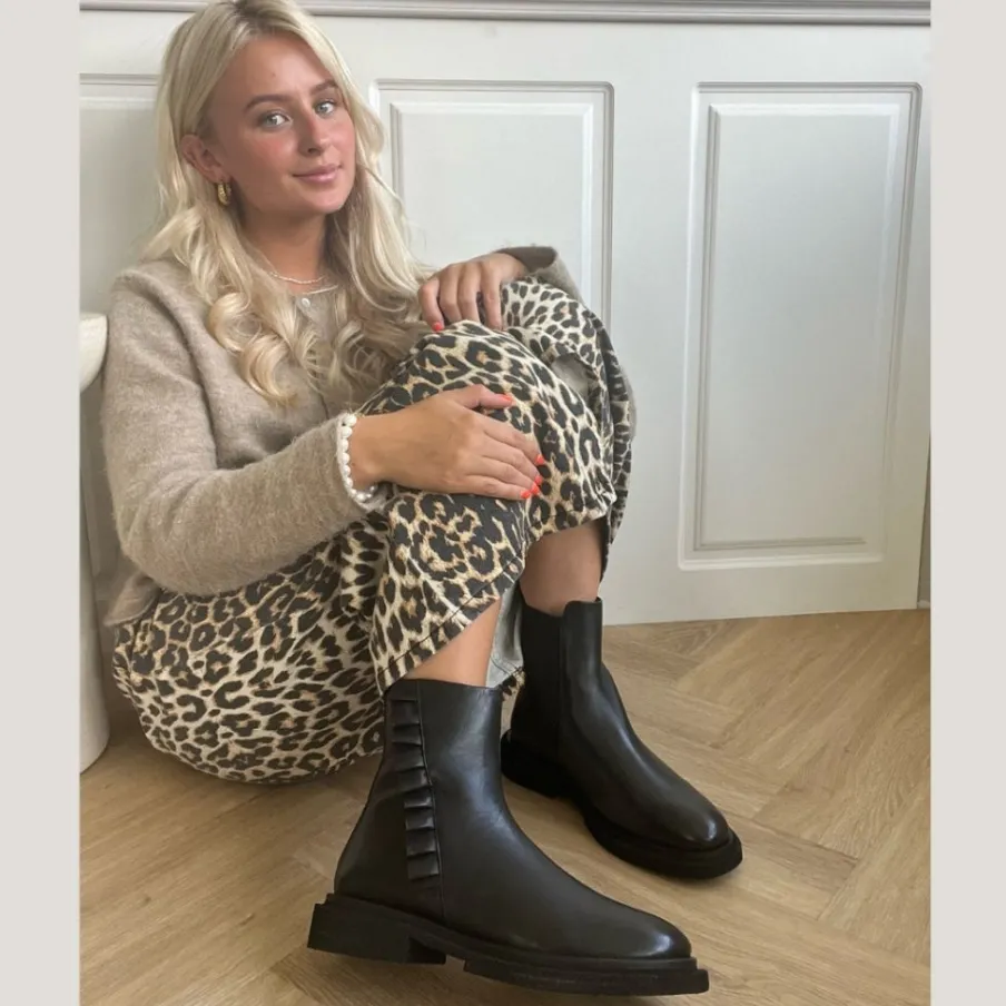 Copenhagen Shoes Ankelstøvler^THE FASHION VIBE - BLACK Thefashion vibe stoevler black