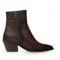 Copenhagen Shoes Støvler Med Hæl|Ankelstøvler^THE FEELING - ESPRESSO Thefeeling stoevler espresso