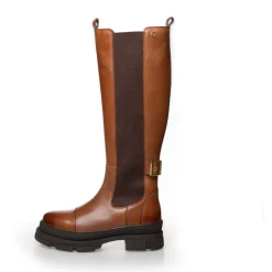 Copenhagen Shoes Lange Støvler^THE FOLLOW BOOT - Cognac