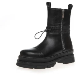 Copenhagen Shoes Ankelstøvler^THE GAME BOOT LOW - BLACK Thegame boot low stoevler black