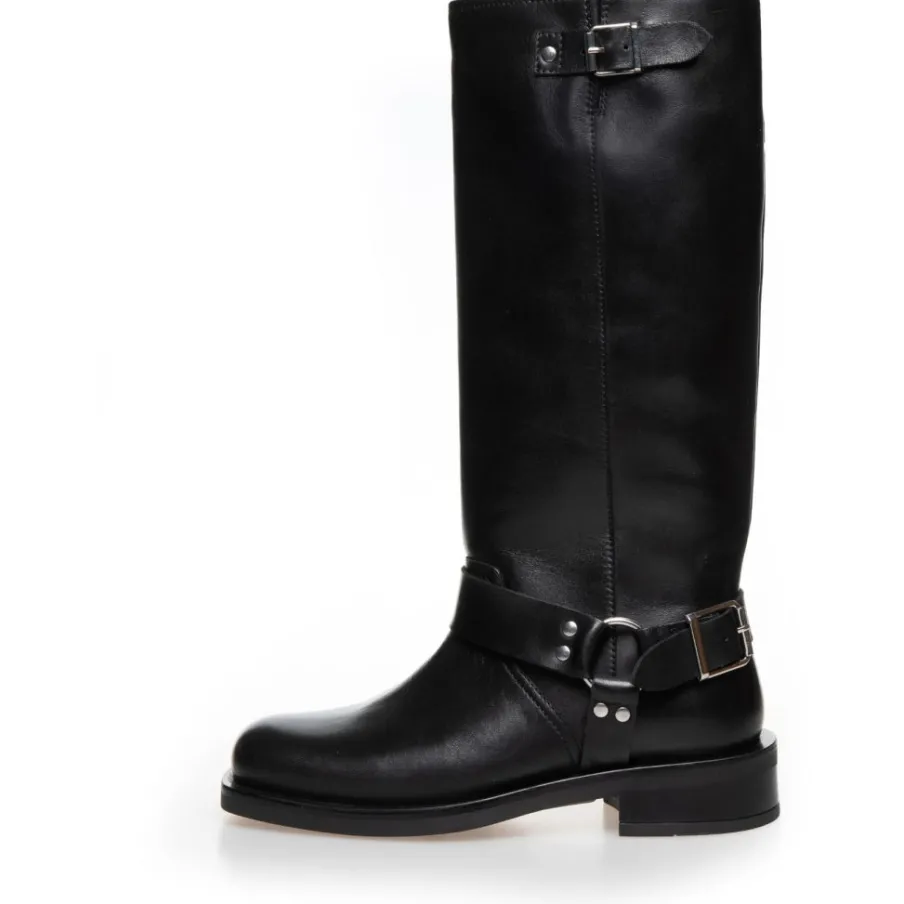 Copenhagen Shoes Lange Støvler^THE MAGIC MOMENT - Black