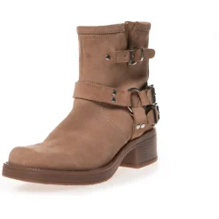 Copenhagen Shoes Ankelstøvler^THE MAGIC MOVE SUEDE - TAUPE Themagic move suede stoevler taupe