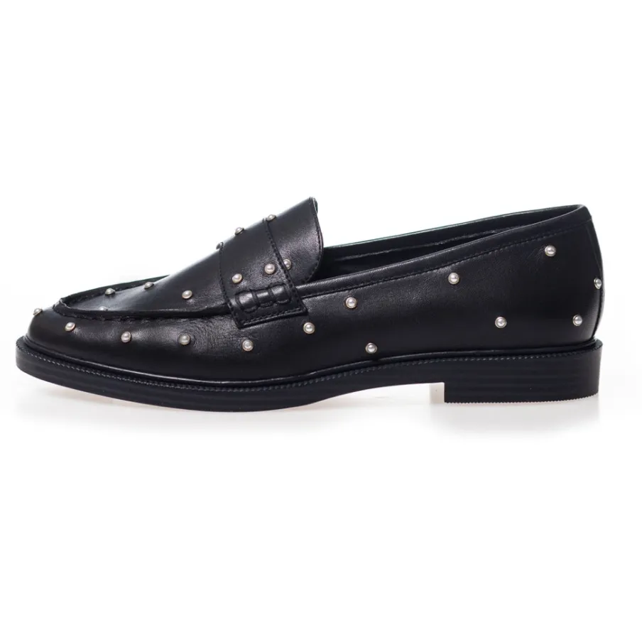 Copenhagen Shoes Loafers^THE PEARL SHOE - BLACK Thepearl shoe loafer black
