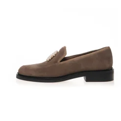 Copenhagen Shoes Loafers^THE SHINE LOAFER SUEDE - TABACCO (DODO) Tabacco dodo