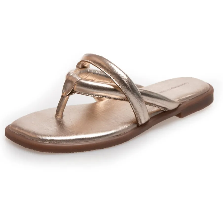 Copenhagen Shoes Flade Sandaler^VINCENT - Gold