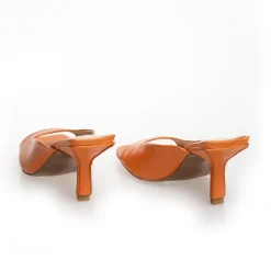 Copenhagen Shoes Sandaler Med Hæl|Stiletter^VIVE LA VIDA / By Josefine Valentin - ORANGE Vivela vida copenhagen shoes by josefine valentin heels orange