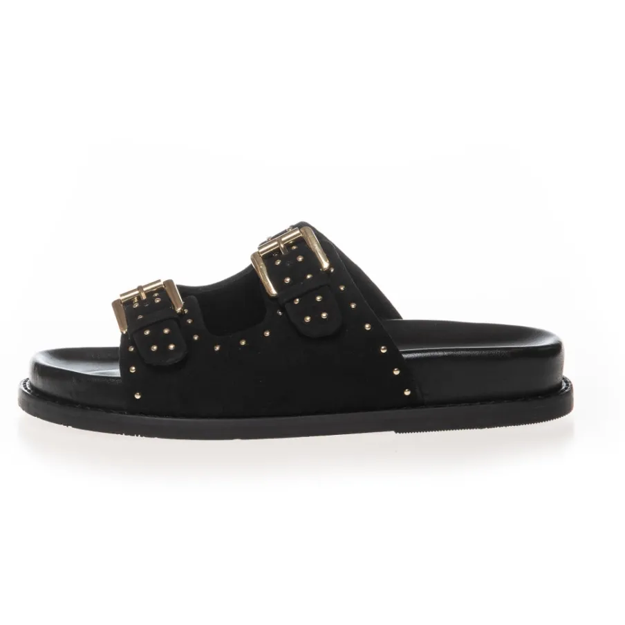 Copenhagen Shoes Flade Sandaler^WALK AROUND - Black