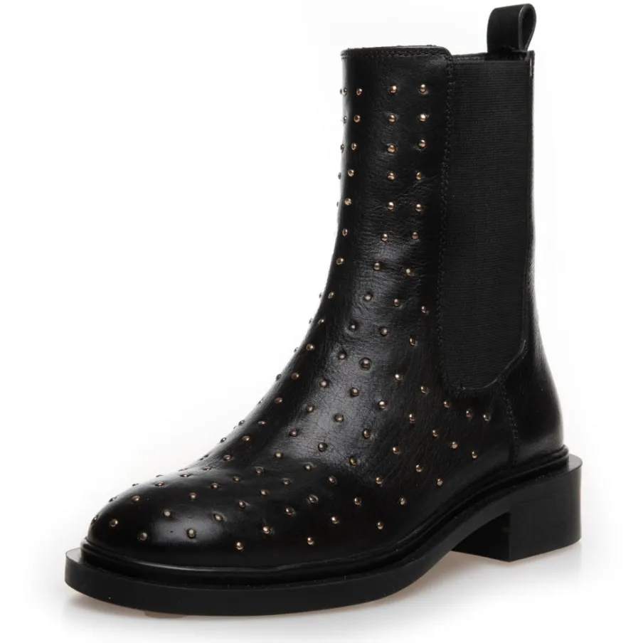 Copenhagen Shoes Ankelstøvler^WOMEN SUPPORT WOMEN - BLACK Womensupport women stoevler black