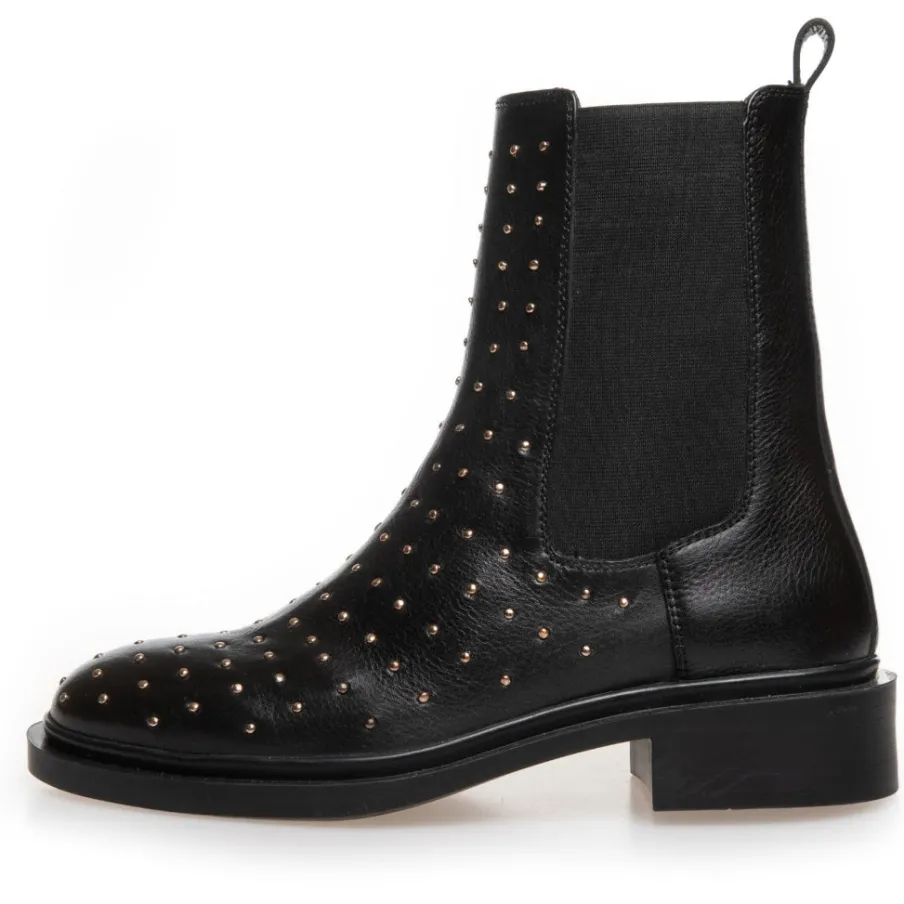 Copenhagen Shoes Ankelstøvler^WOMEN SUPPORT WOMEN - BLACK Womensupport women stoevler black