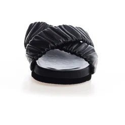Copenhagen Shoes Flade Sandaler^WRINKLES LEATHER - Black