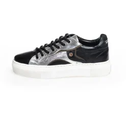 Copenhagen Shoes Sneakers^YOU GAVE - BLACK/SILVER/TAUPE Black silver taupe