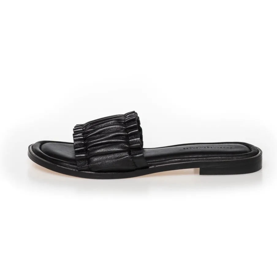 Copenhagen Shoes Flade Sandaler^YOU HOLD ME - Black