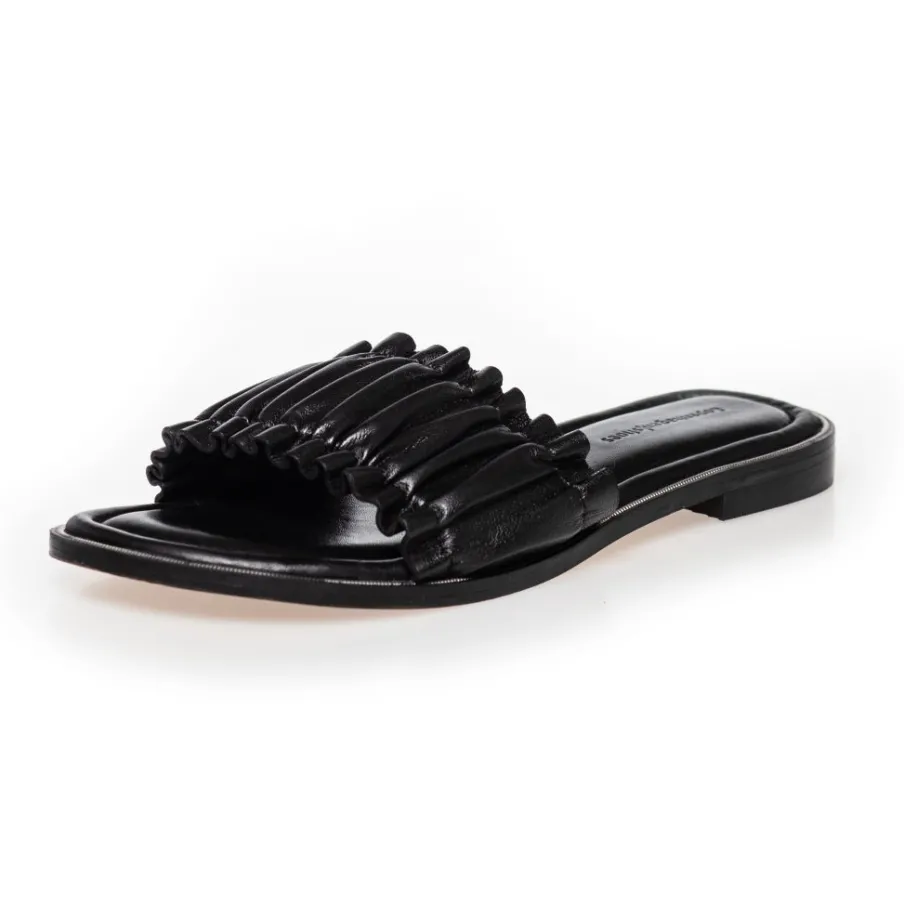 Copenhagen Shoes Flade Sandaler^YOU HOLD ME - Black