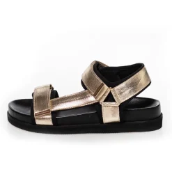 Copenhagen Shoes Flade Sandaler^YOU MOVE ME - Gold