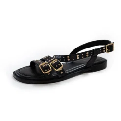 Copenhagen Shoes Flade Sandaler^ZOE - Black